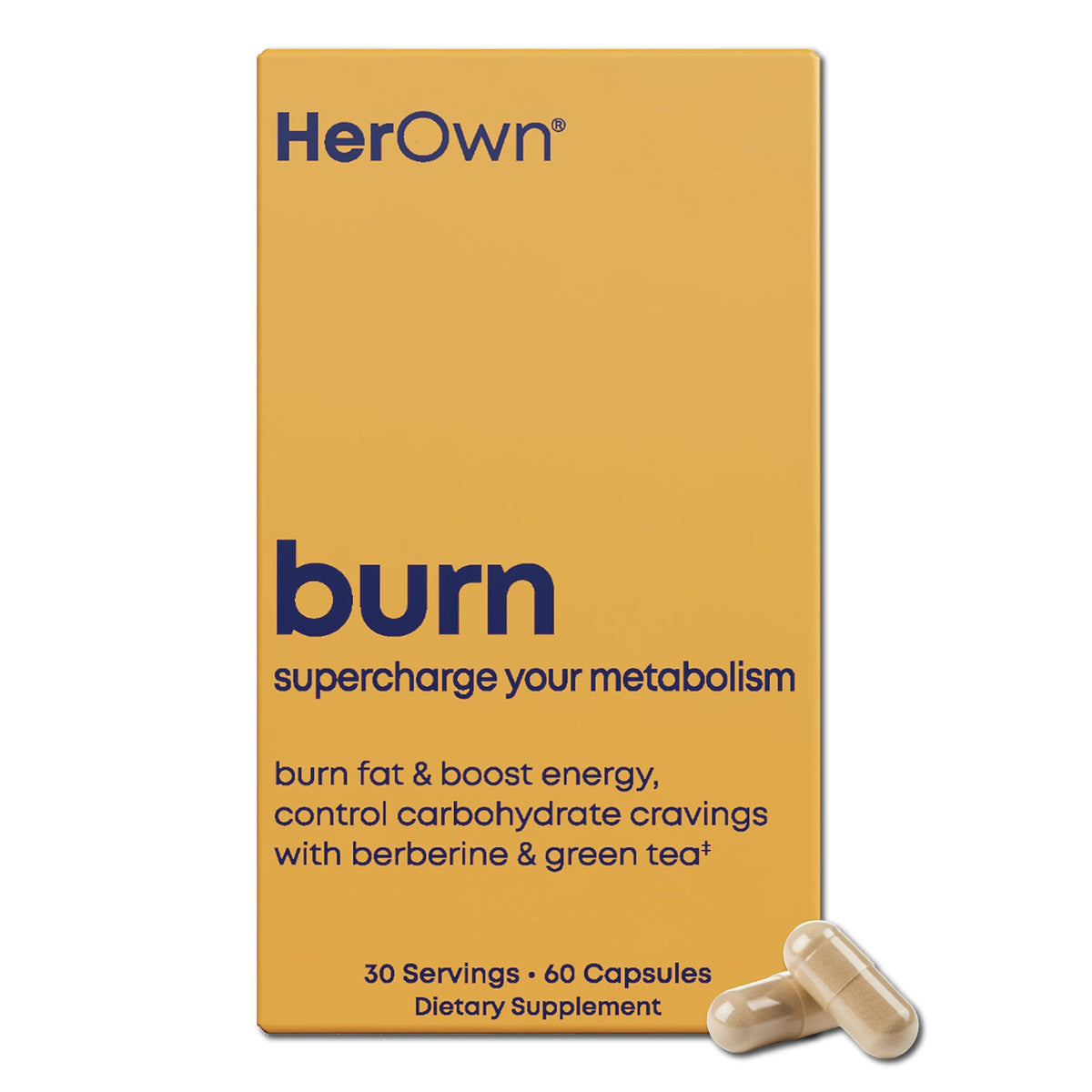 her own Boost frontal del envase mostrando etiqueta clara y beneficios