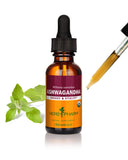 Herb Pharm frente del empaque mostrando botella y etiqueta orgánica