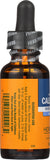 Frasco Herb Pharm comparado con mano para mostrar tamaño práctico de 1 oz