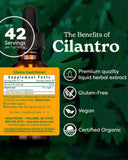 Herb Pharm gotas de extracto en cuenco, textura líquida absorbible