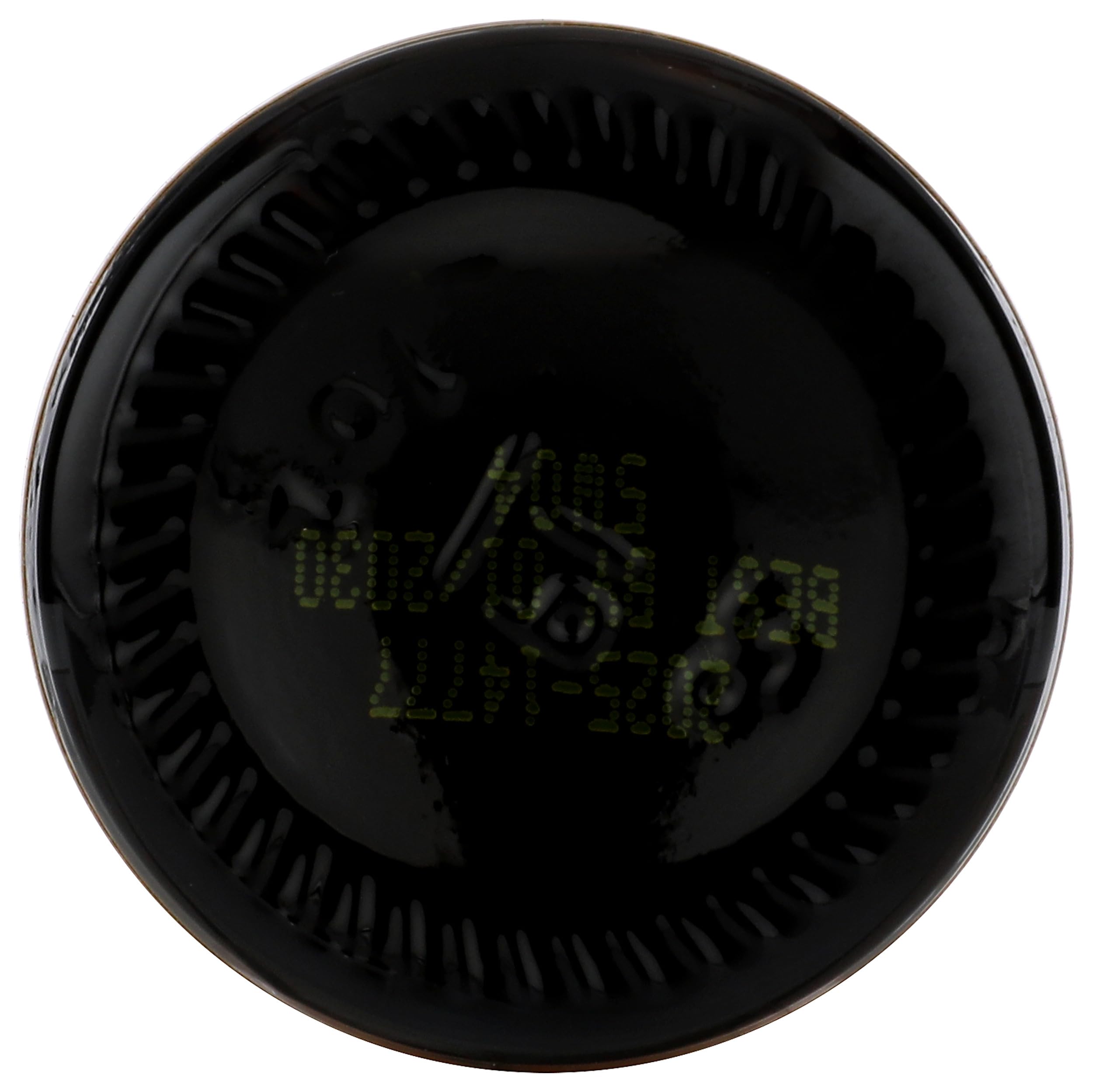 Herb Pharm frasco junto a regla para comparar tamaño y capacidad de 1 oz