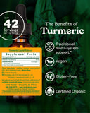 Herb Pharm textura del rizoma molido preservado que conserva sabor y aroma