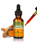 Herb Pharm botella frontal mostrando tintura orgánica y beneficio de dosificación fácil