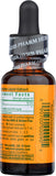 Herb Pharm etiqueta con certificado orgánico visible, seguridad y trazabilidad