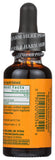 Herb Pharm etiqueta con lista de ingredientes y certificación orgánica visible