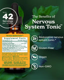 Herb Pharm etiqueta con lista de ingredientes, transparencia y calidad