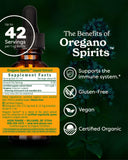 Herb Pharm detalle de etiqueta que indica origen orgánico y beneficios