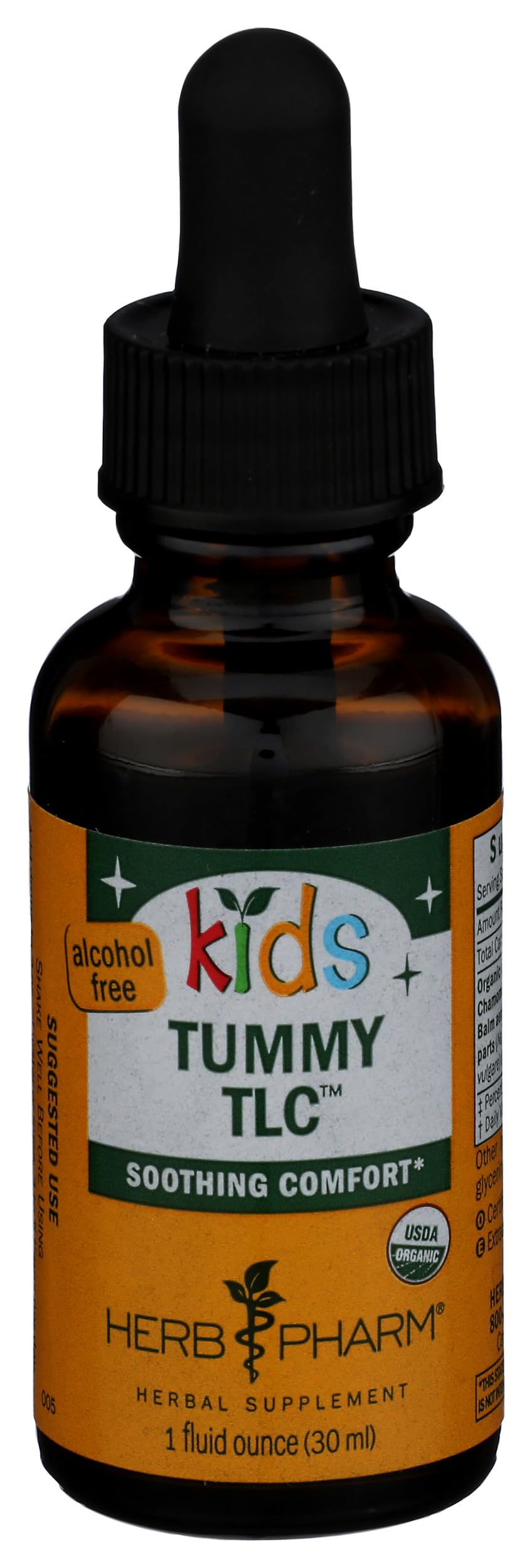 Herb Pharm dosificando en vaso para mezclar con agua o jugo