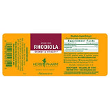 Herb Pharm etiqueta con ingredientes y certificaciones orgánicas claras