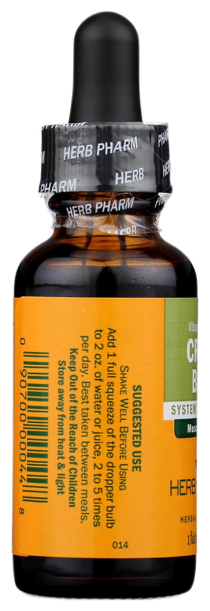 Herb Pharm etiqueta con referencia HPTLC, asegura potencia y control de calidad