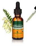Herb Pharm botella frontal con extracto de Astragalus para dosis fácil