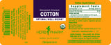 Herb Pharm frasco en mano para comparar tamaño y cantidad del producto