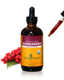 Herb Pharm frasco frontal mostrando etiqueta clara y beneficios