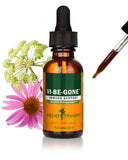Herb Pharm frente del frasco mostrando ingredientes y facilidad de uso