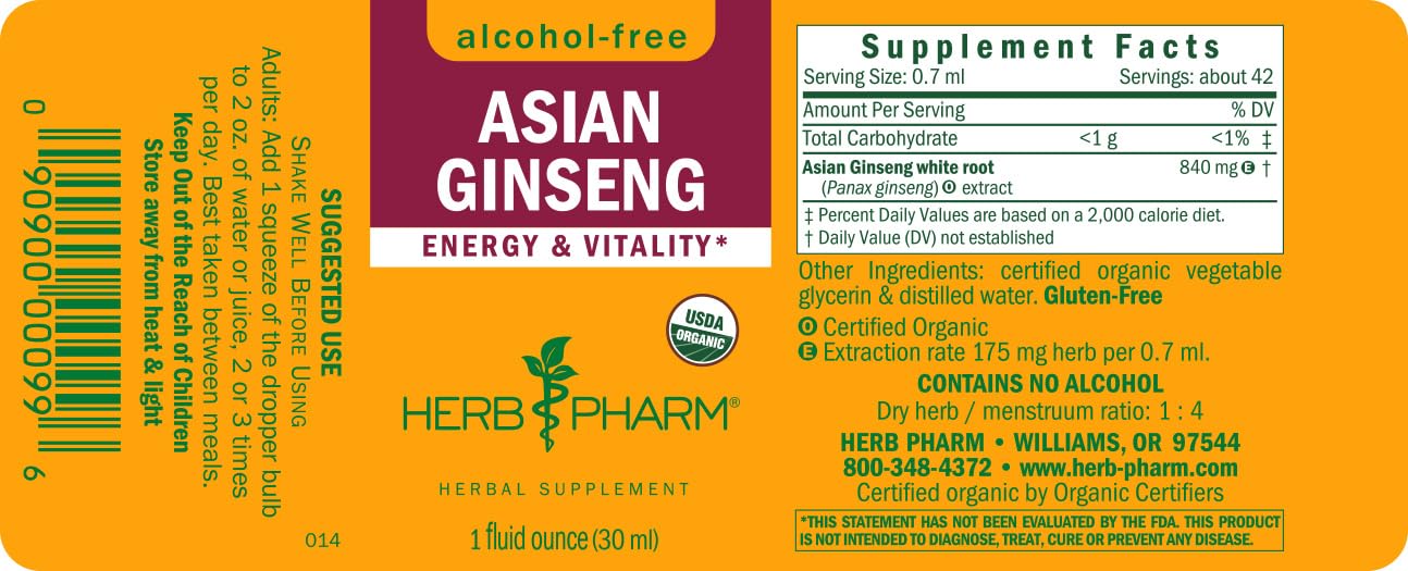 Herb Pharm ambientación con la botella en una mesa y elementos que sugieren energía y bienestar