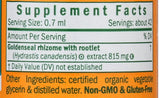 Herb Pharm primer plano del rizoma de Goldenseal y calidad