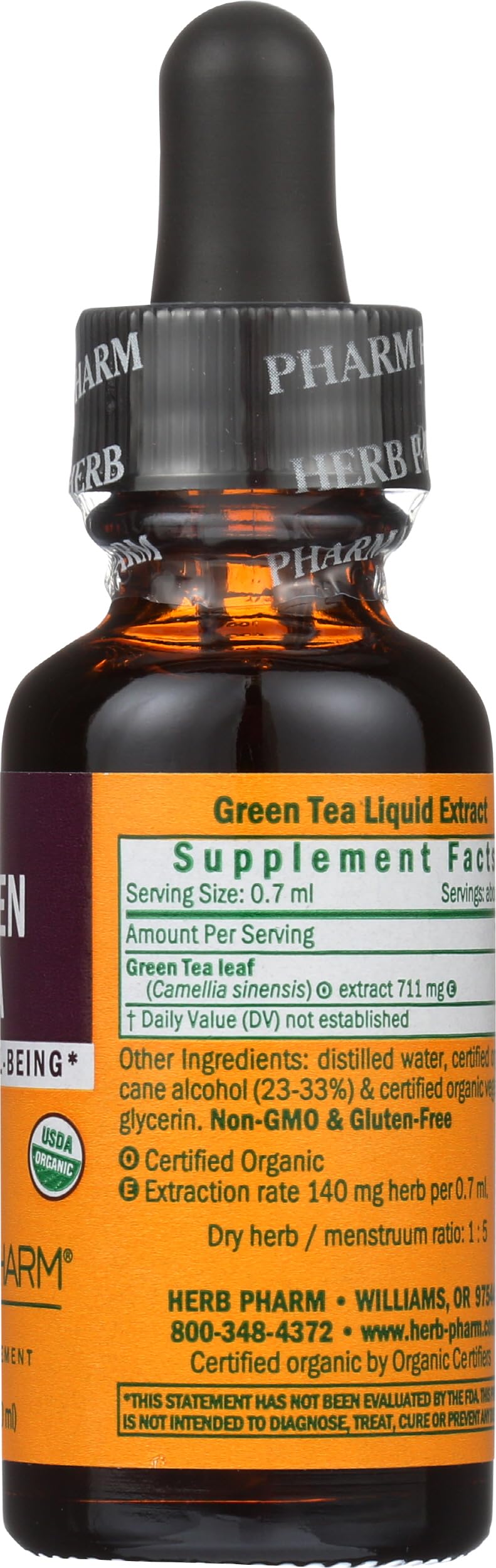 Herb Pharm hojas jóvenes de Camellia sinensis cosechadas en Darjeeling