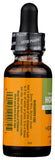 Comparación de tamaño del frasco Herb Pharm Horsetail 1 oz junto a una mano para referencia