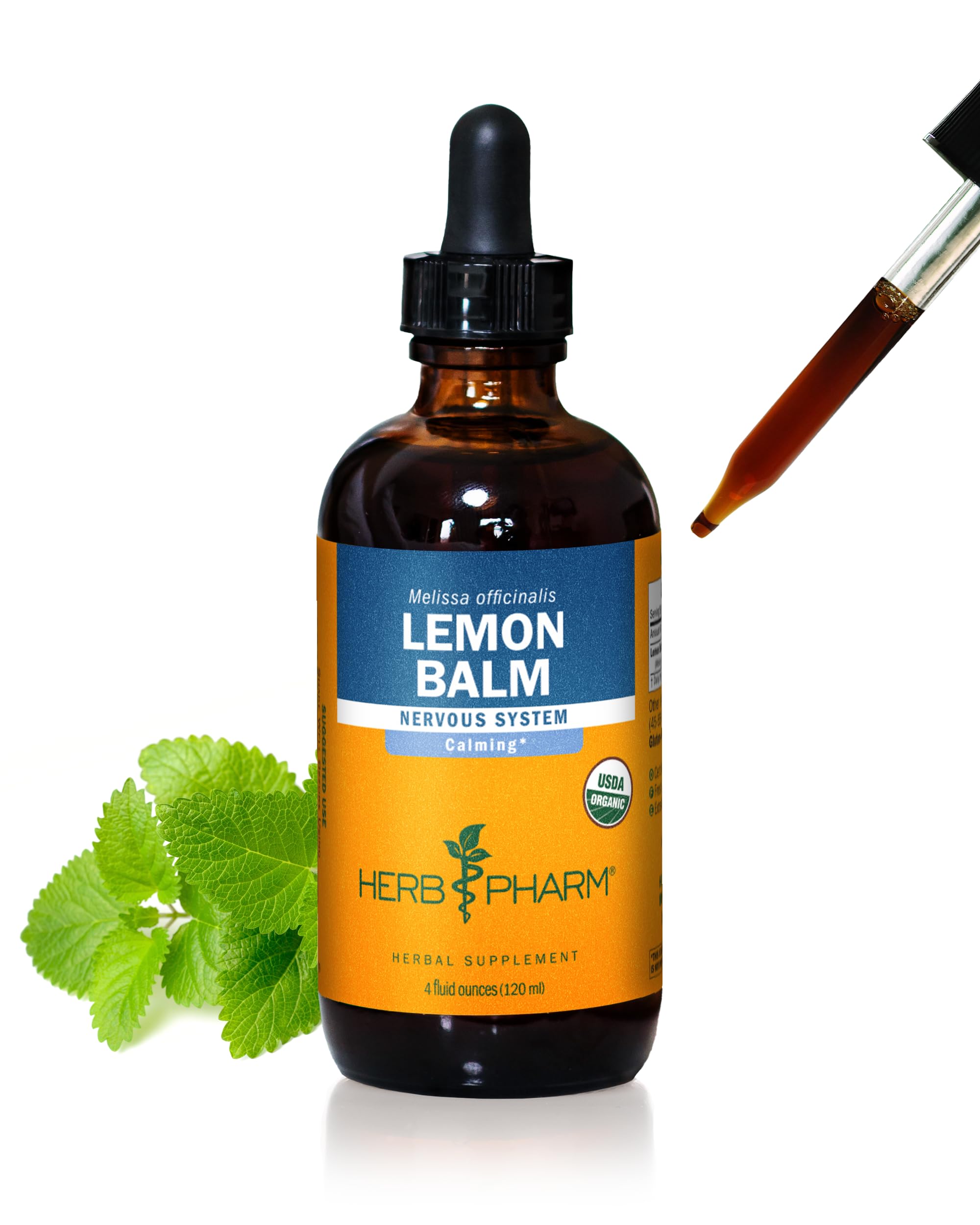 Herb Pharm frasco frontal mostrando etiqueta clara y confianza