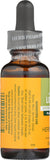 Herb Pharm botella sostenida en mano para comparar tamaño y escala