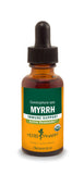 Herb Pharm frasco frontal mostrando etiqueta y volumen 1 oz, facilidad de uso