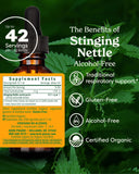 Herb Pharm primer plano de textura de la glicerita, fácil dosificación