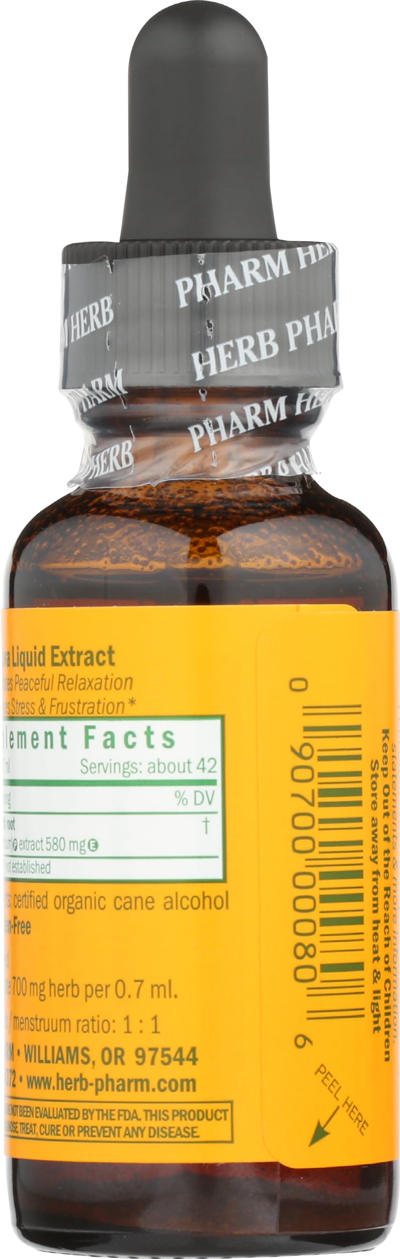 Herb Pharm cuentagotas en detalle facilita dosificación precisa