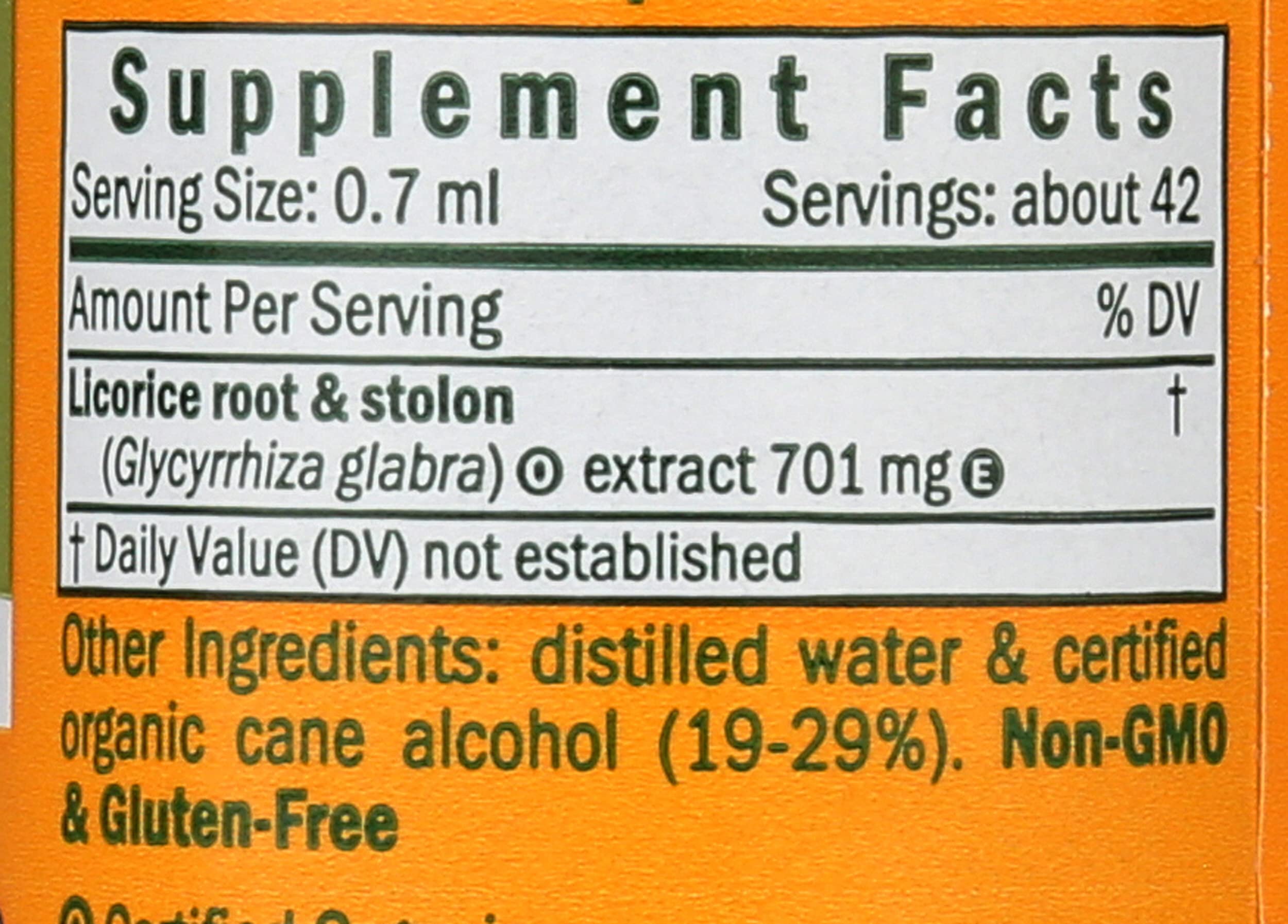 Herb Pharm textura del líquido en cucharita para dosificación rápida y práctica