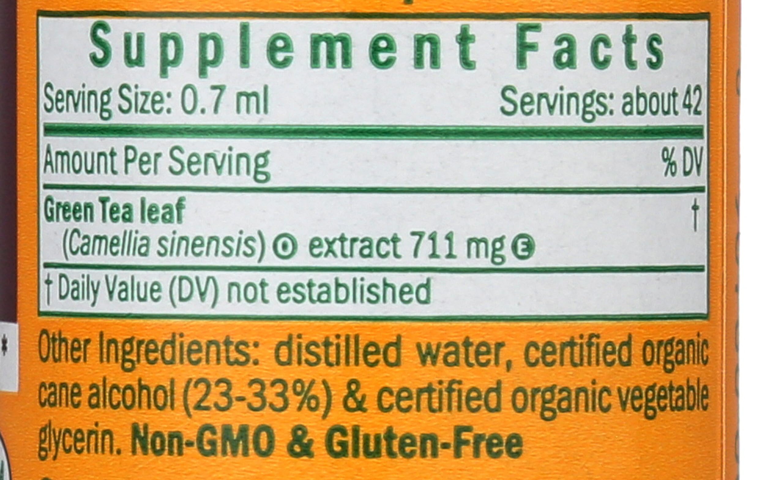 Herb Pharm gotas del extracto en cuchara demostrando textura y dosificación
