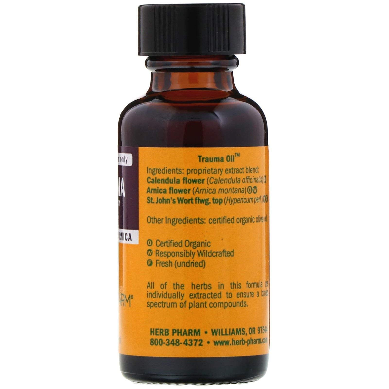 Herb Pharm textura del aceite en la mano, detalle oleoso para aplicación localizada