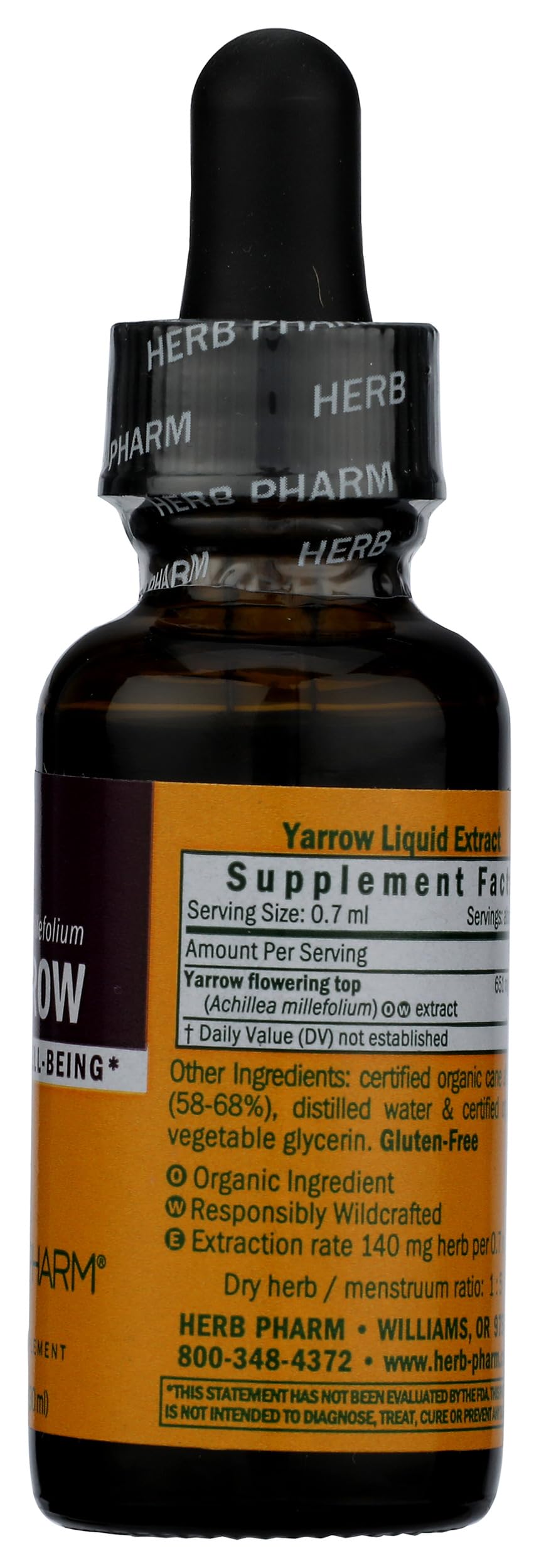Herb Pharm plantas de milenrama en su hábitat en Siskiyou para origen sostenible