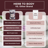 Herb To Body gel de seamoss en tazas listo para añadir a recetas