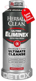 Herbal Clean frente de la botella mostrando presentación y sabor Tropical Fruit