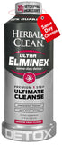 Herbal Clean botella frontal sabor dragon fruit mostrando presentación clara y beneficios