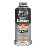 Herbal Clean frente del envase straw-mango mostrando tamaño y diseño, fácil identificación