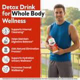 Herbal Clean Qcarbo16 comparativa de tamaño, botella de 16 fl oz fácil de llevar