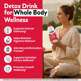 Herbal Clean etiqueta con lista de ingredientes y beneficios visibles