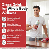 Herbal Clean junto a una regla para comparar tamaño real de la botella, ventaja práctico