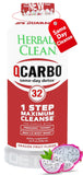 Herbal Clean botella frontal mostrando sabor dragón y formato 32 fl oz, beneficio claridad