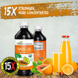 Herbal Goodness envase ámbar que protege el producto de la luz y mantiene su potencia
