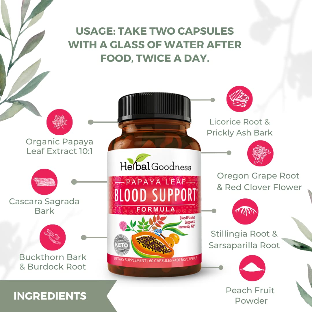Herbal Goodness etiqueta con ingredientes y detalles de fabricación, transparencia