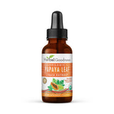 Herbal Goodness envase frontal mostrando el extracto y beneficios orgánicos