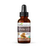 Herbal Goodness frente del envase mostrando 1oz y beneficios digestivos