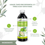 Herbal Goodness hojas de guanábana orgánicas frescas, origen vegetal certificado