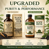 Herbal Organic Works etiqueta legible de aceite puro etíope para confianza
