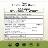 Herbal Roots cápsula en primer plano destacando textura y pureza, ventaja: formulación limpia