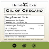 Herbal Roots cápsulas en mano destacando tamaño fácil de tragar y manejo práctico