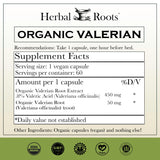 Herbal Roots detalle de cápsulas veganas que resalta pureza y textura natural