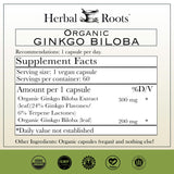 Herbal Roots detalle de cápsulas veganas para apreciar textura pura