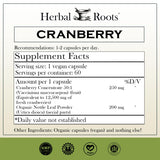 Herbal Roots detalle de las cápsulas para apreciar textura y pureza